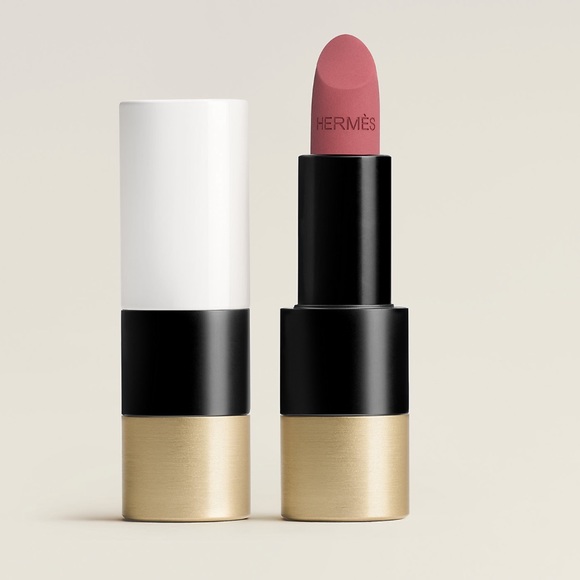 Hermes Other - Hermes, Matte lipstick, Rose Boisé - with refillable magnetic case!💕